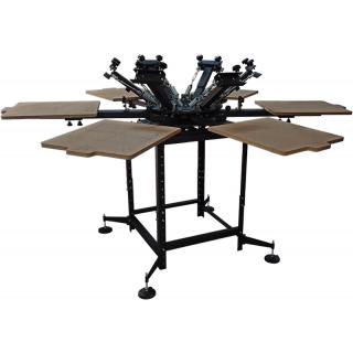 6 Renk Manuel Ahtapot Serigrafi