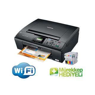 Brother DCP-J315W Dolan Kartuşlu Fonks.Yazıcı