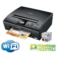 Brother DCP-J315W Dolan Kartuşlu Fonks.Yazıcı