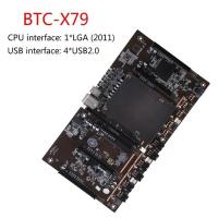 Mining Hazır Set X79 H61 BTC Miner anakart 5X PCI-E 8X 3060 3080 grafik kartı desteği ile