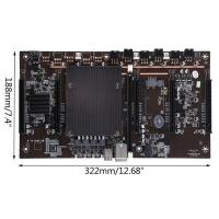 Mining Hazır Set X79 H61 BTC Miner anakart 5X PCI-E 8X 3060 3080 grafik kartı desteği ile