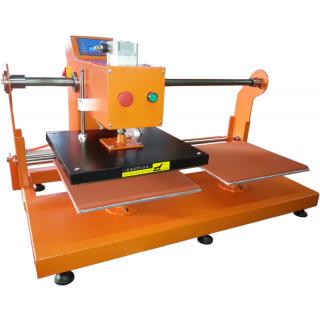 Çiftli Pnömatik Transfer Baskı Presi 38x38